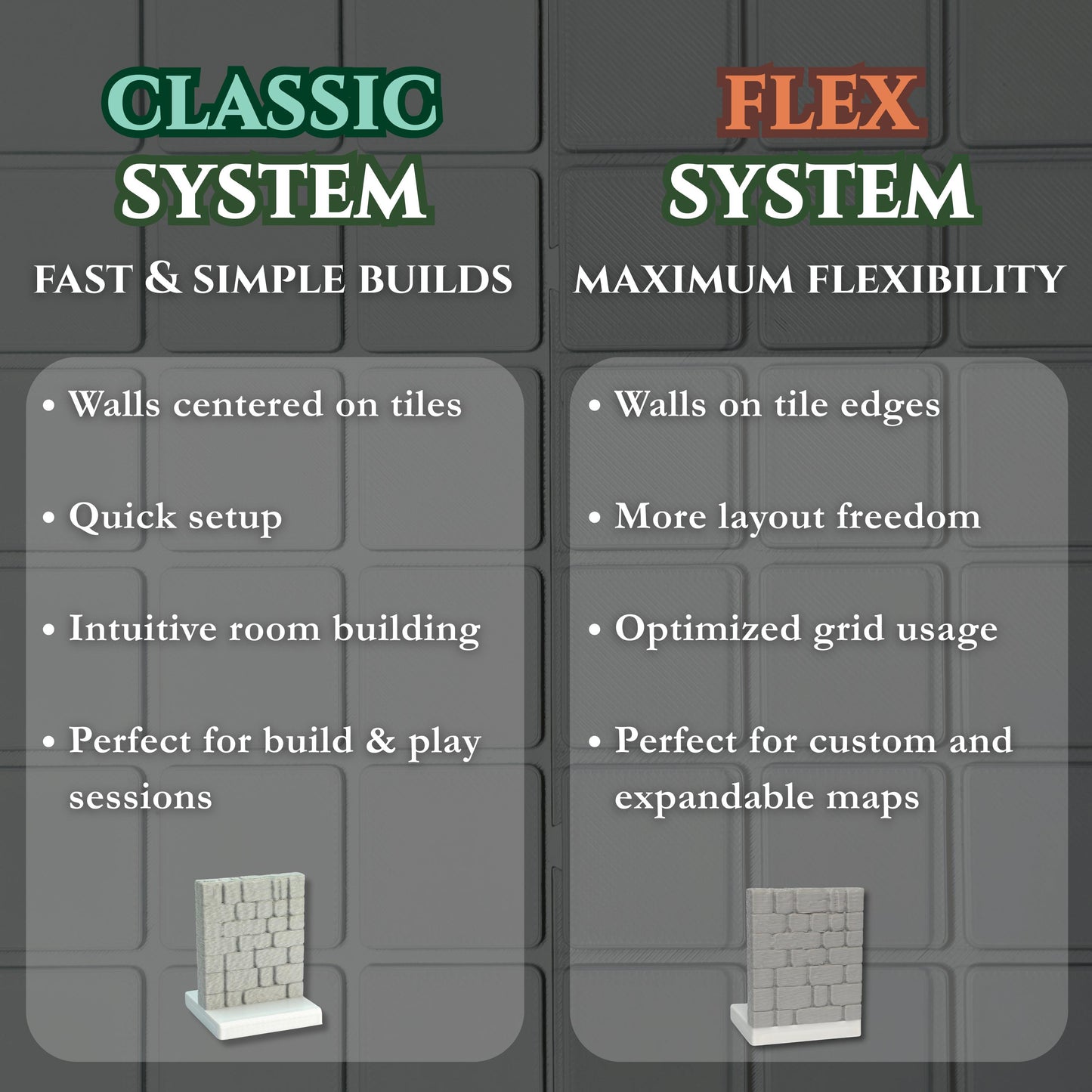 STL Core Pack – Classic Dungeon Builder (6 STL Files + 1 Bonus)