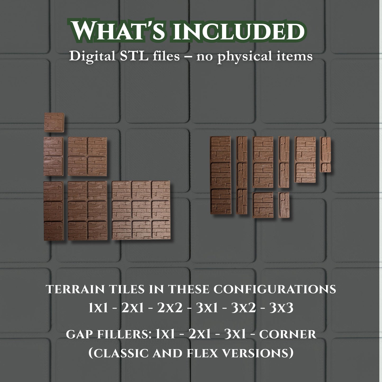 STL Wooden Floor Terrain Tiles