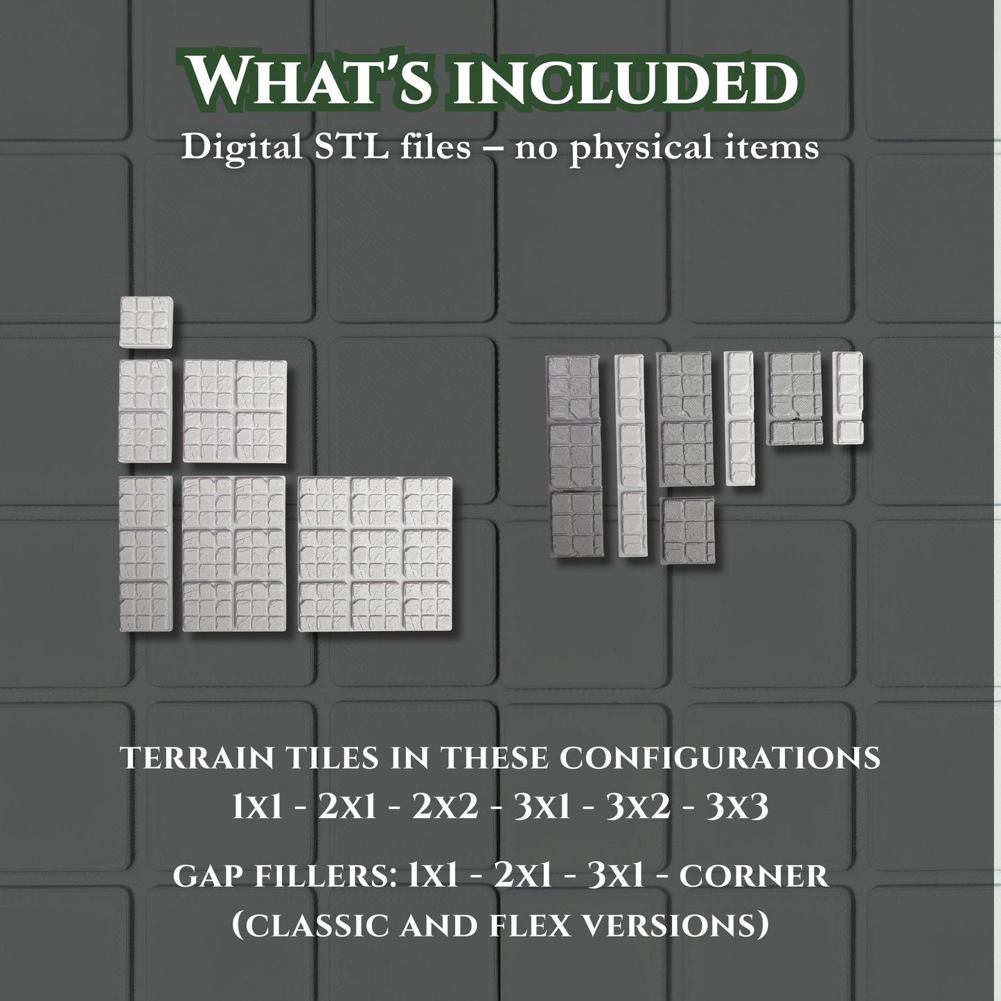 STL Wooden Floor Terrain Tiles