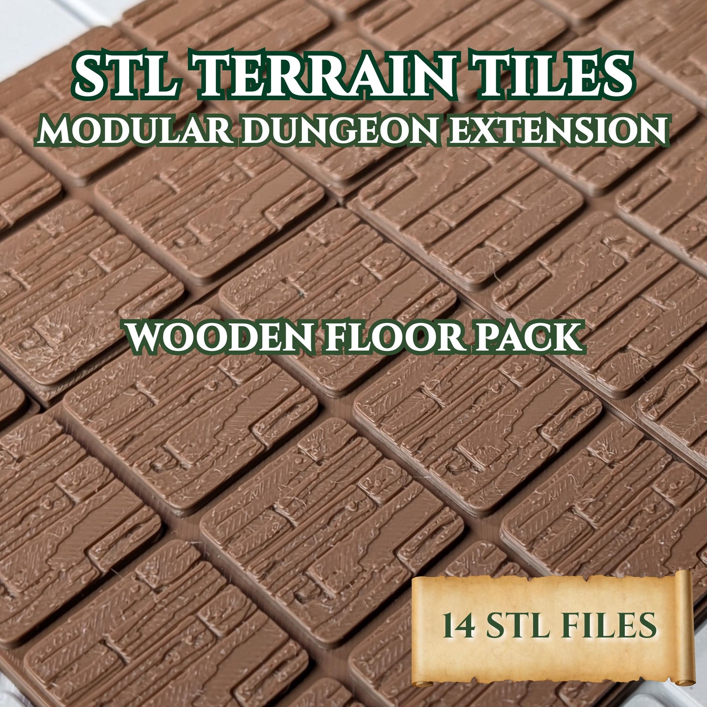 STL Wooden Floor Terrain Tiles