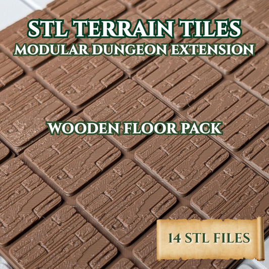 STL Wooden Floor Terrain Tiles
