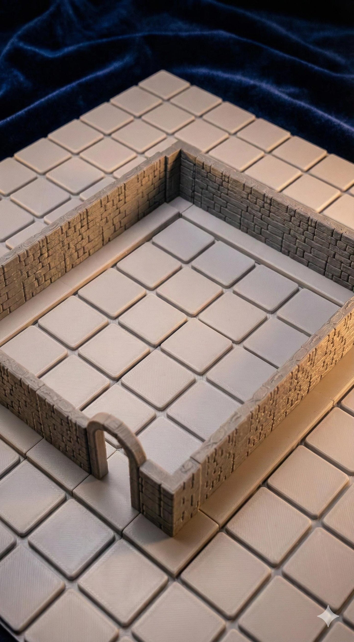 STL Long Walls Pack – Centered Walls & Edge Walls Versions (6 STL Files)
